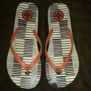 Authentic Tory Burch flip flops